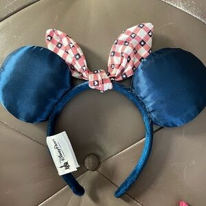 Disney Navy and Pink Star Minnie Mouse Headband